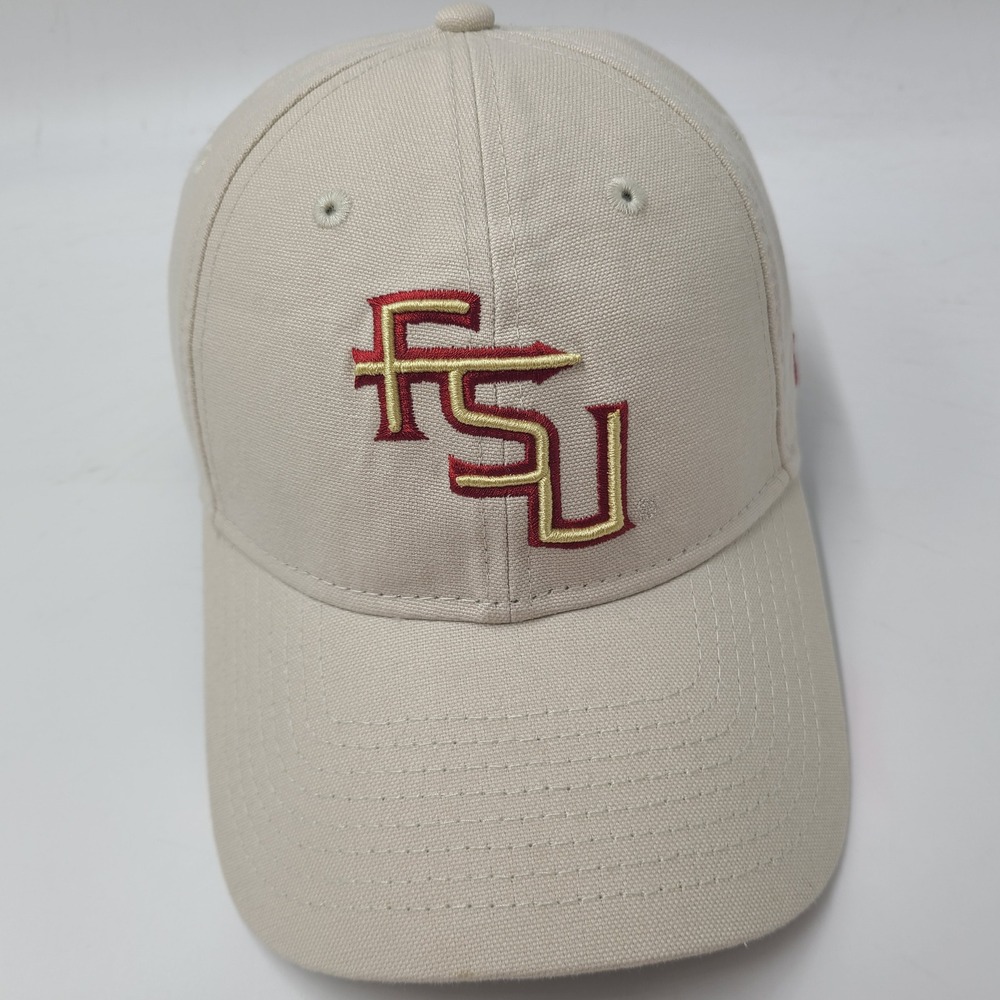 Florida State Seminoles Hat Strapback New Era 9Twenty Beige Gold Red NCAA Men